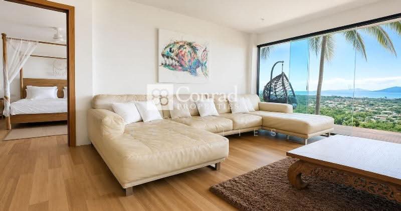 Modern 5 Bed Sea View Villa for Sale in Maenam Hills, Surat Thani, Mae Nam, Ko Samui, Surat Thani, 5 Bedrooms, 874 sqm, Villa For Sale, by Conrad Properties, 500557517 - DDproperty.com