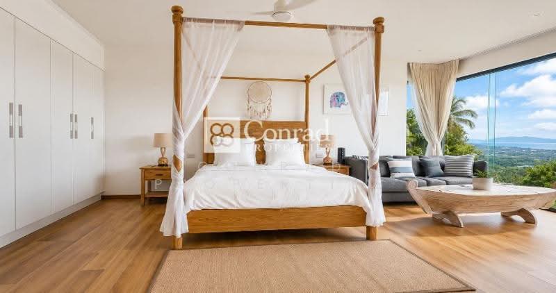Modern 5 Bed Sea View Villa for Sale in Maenam Hills, สุราษฎร์ธานี, แม่น้ำ, เกาะสมุย, สุราษฎร์ธานี, 874 ตร.ม., วิลล่า ขาย, โดย Conrad Properties, 500557517 - DDproperty.com