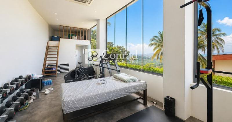 Modern 5 Bed Sea View Villa for Sale in Maenam Hills, สุราษฎร์ธานี, แม่น้ำ, เกาะสมุย, สุราษฎร์ธานี, 874 ตร.ม., วิลล่า ขาย, โดย Conrad Properties, 500557517 - DDproperty.com