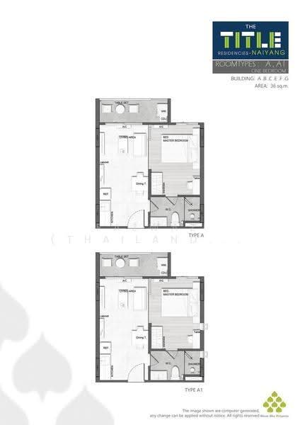 The Title Residences (Naiyang) : เดอะ ไทเทิ้ล เรสซิเดนซีส์, ภูเก็ต, 234 5 หมู่ 5 ซอยบางมะเมาะ 2, สาคู, ถลาง, ภูเก็ต, 36 ตร.ม., คอนโด ขาย, โดย Fazwaz (Thailand) Co., Ltd., 500557523 - DDproperty.com