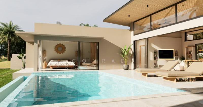 Modern 3 Bed Beachside Villas for Sale in Ban Tai, สุราษฎร์ธานี, แม่น้ำ, เกาะสมุย, สุราษฎร์ธานี, 370 ตร.ม., วิลล่า ขาย, โดย Conrad Properties, 500557653 - DDproperty.com