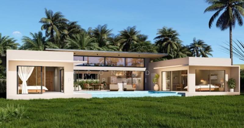 Modern 3 Bed Beachside Villas for Sale in Ban Tai, สุราษฎร์ธานี, แม่น้ำ, เกาะสมุย, สุราษฎร์ธานี, 370 ตร.ม., วิลล่า ขาย, โดย Conrad Properties, 500557653 - DDproperty.com
