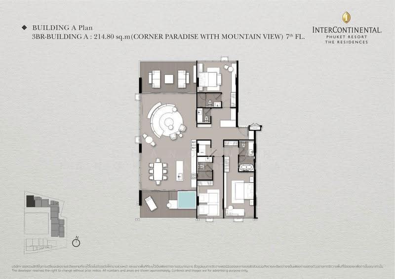 The Residences at InterContinental Phuket Resort : เดอะ เรสซิเดนซ์ แอท อินเตอร์คอนติเนนตัล ภูเก็ต รีสอร์ท, ภูเก็ต, กมลา, กะทู้, ภูเก็ต, 215 ตร.ม., คอนโด ขาย, โดย Chanoknan Tangpipattanapong, 500557899 - DDproperty.com