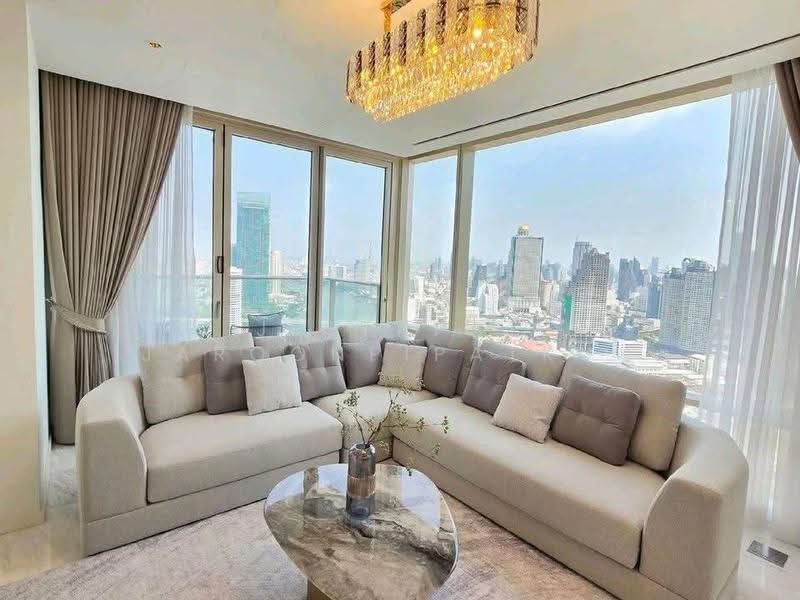 Four Seasons Private Residences, bangkok, 300 Charoen Krung Road, Yan Nawa, Sathon, Bangkok, 2 Bedrooms, 117 sqm, Condo For Rent, by Jettapat Jaroonpipatkun, 500558014 - DDproperty.com