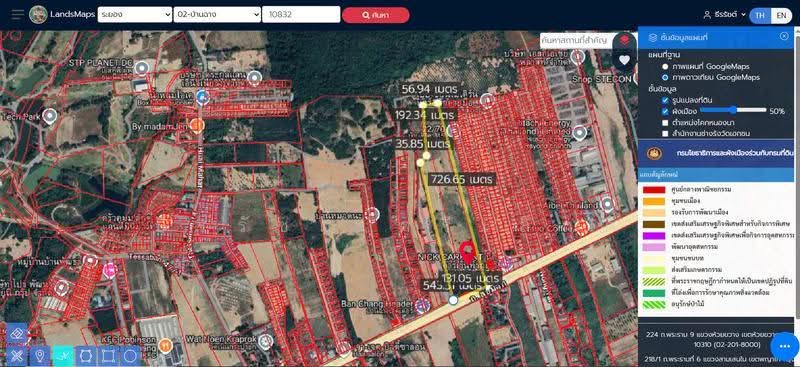 Land for sale on Sukhumvit Road, Ban Chang, Rayong: 50 Rai, 131-meter frontage, high-potential locat, Rayong, สุขุมวิท, Ban Zhang, Ban Chang, Rayong, , 30,320 sqm, Land For Sale, by ธีรรัชต์ ศรีเล็กดี, 500558078 - DDproperty.com