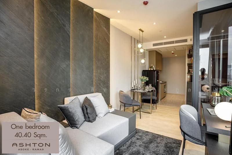ASHTON Asoke-Rama 9, Bangkok, 469 Asoke-Dindaeng Road, Din Daeng, Bangkok, 1 Bedroom, 40 sqm, Condo For Rent, by วรกร สิทธิลู่ตระกูล, 500558623 - DDproperty.com