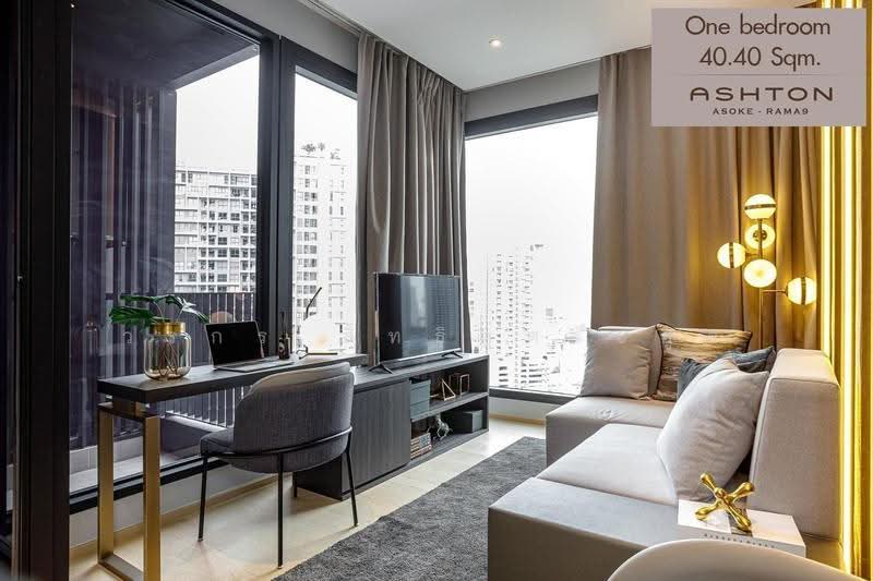 ASHTON Asoke-Rama 9, Bangkok, 469 Asoke-Dindaeng Road, Din Daeng, Bangkok, 1 Bedroom, 40 sqm, Condo For Rent, by วรกร สิทธิลู่ตระกูล, 500558623 - DDproperty.com