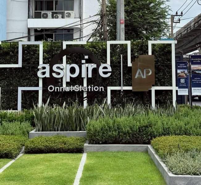 Aspire Onnut Station, Bangkok, Sukhumvit Road, Phra Kanong, Khlong Toei, Bangkok, 1 Bedroom, 31 sqm, Condo For Rent, by Teeranant Chonwisaikajon, 500558636 - DDproperty.com
