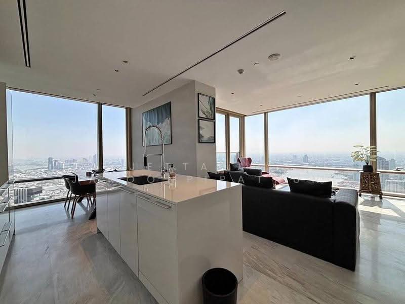 Four Seasons Private Residences, Bangkok, 300 Charoen Krung Road, Yan Nawa, Sathon, Bangkok, 2 Bedrooms, 117 sqm, Condo For Rent, by Jettapat Jaroonpipatkun, 500558829 - DDproperty.com