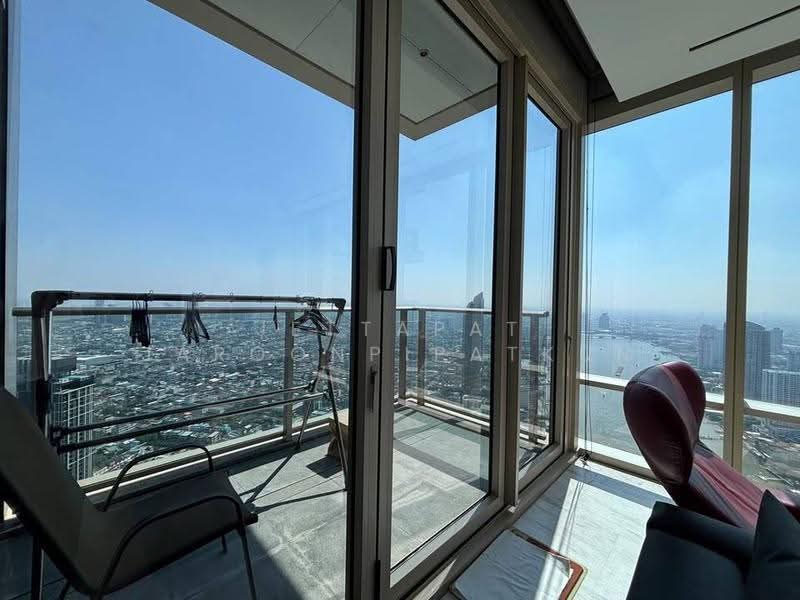 Four Seasons Private Residences, Bangkok, 300 Charoen Krung Road, Yan Nawa, Sathon, Bangkok, 2 Bedrooms, 117 sqm, Condo For Rent, by Jettapat Jaroonpipatkun, 500558829 - DDproperty.com