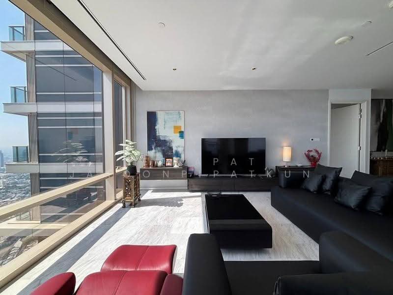 Four Seasons Private Residences, Bangkok, 300 Charoen Krung Road, Yan Nawa, Sathon, Bangkok, 2 Bedrooms, 117 sqm, Condo For Rent, by Jettapat Jaroonpipatkun, 500558829 - DDproperty.com