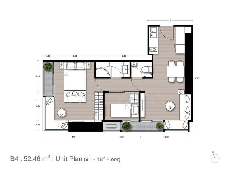 Noble Form Thonglor, Bangkok, Sukhumvit 55, Khlong Tan Nua, Watthana, Bangkok, 1 Bedroom, 53 sqm, Condo For Sale, by Chanoknan Tangpipattanapong, 500559229 - DDproperty.com