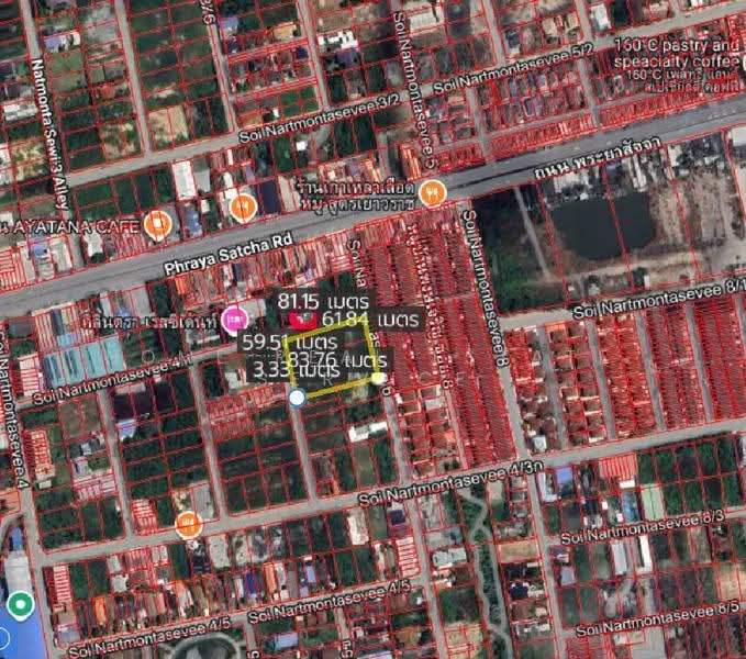 ที่ดิน ต.เสม็ด อ.อ่างศิลา จ.ชลบุรี, Chon Buri (Pattaya), Samed, Muang Chon Buri, Chon Buri (Pattaya), , 4,896 sqm, Land For Sale, by HOME Real Estate Service, 500559347 - DDproperty.com