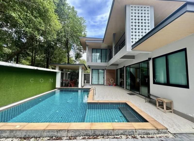 Kankrao Pool View, Phuket, สายท่าเรือ – เมืองใหม่, Sri Sunthon, Thalang, Phuket, 4 Bedrooms, 360 sqm, Single Detached House For Rent, by Connex Property, 500559513 - DDproperty.com