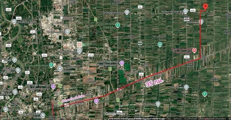 land for sell, Pathum Thani, Nong Sam Wang, Nong Sua, Pathum Thani, , 1,600 sqm, Land For Sale, by คุณเสือ, 500559579 - DDproperty.com