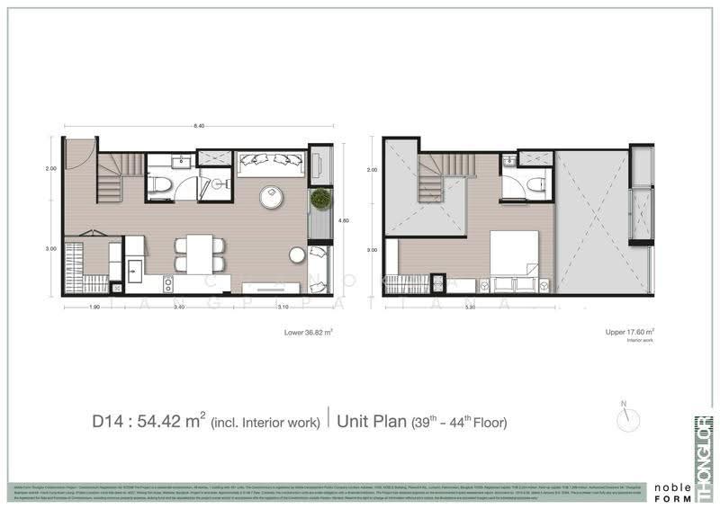 Noble Form Thonglor, Bangkok, Sukhumvit 55, Khlong Tan Nua, Watthana, Bangkok, 1 Bedroom, 54 sqm, Condo For Sale, by Chanoknan Tangpipattanapong, 500559715 - DDproperty.com