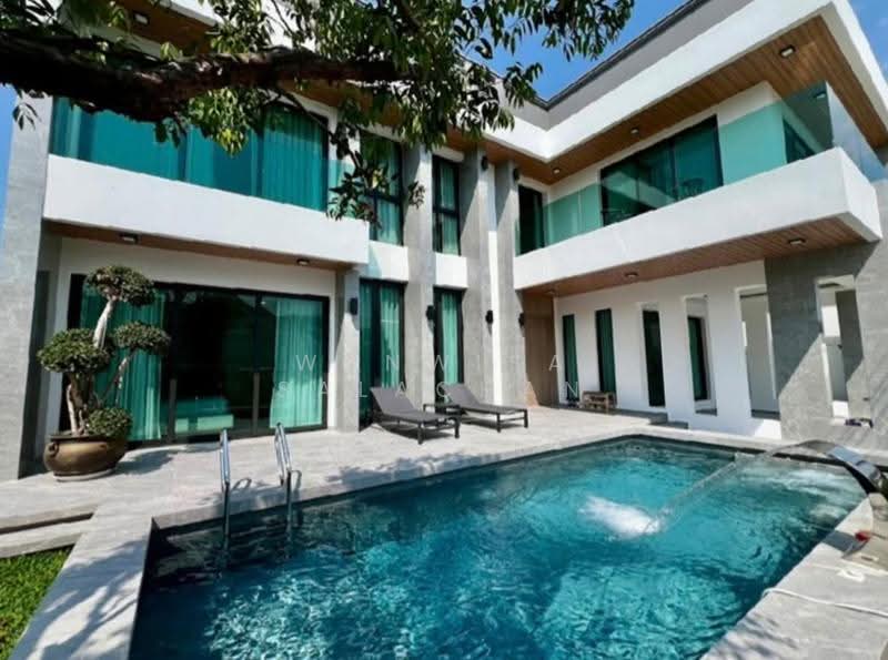 Impress House Village, Chon Buri (Pattaya), Nong Pru, Bang Lamung (Pattaya), Chon Buri (Pattaya), 5 Bedrooms, 330 sqm, Semi-Detached House (Twin House) For Sale, by Wanwisa Salachan, 500559835 - DDproperty.com