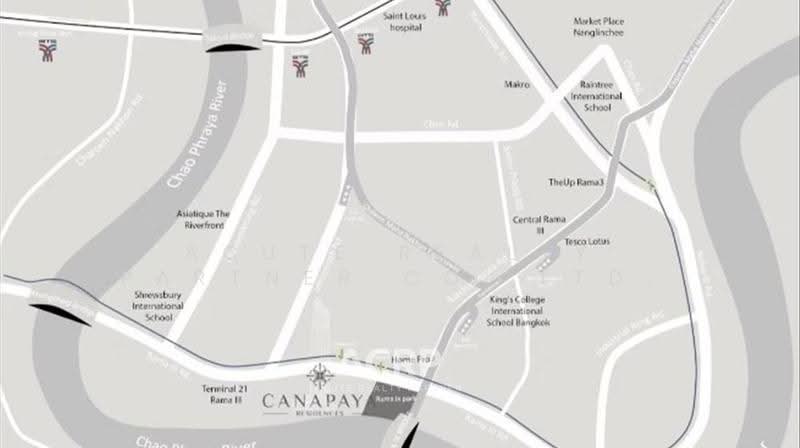 Canapaya Residences Rama 3 : คณาพญา เรสซิเดนซ์ พระราม 3, กรุงเทพ, 888 พระราม 3, บางโคล่, บางคอแหลม, กรุงเทพ, 85 ตร.ม., คอนโด ขาย, โดย Acute Realty Partner Co.,Ltd., 500559922 - DDproperty.com