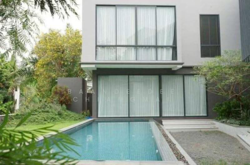 Luxury Pool Villa for Rent near Mae Kuang Market, Rental Price: 150,000 THB / month No.12P004, Chiang Mai, San Na Moeng, San Sai, Chiang Mai, 4 Bedrooms, 600 sqm, Single Detached House For Rent, by Baandeedee Chiangmai, 500560269 - DDproperty.com