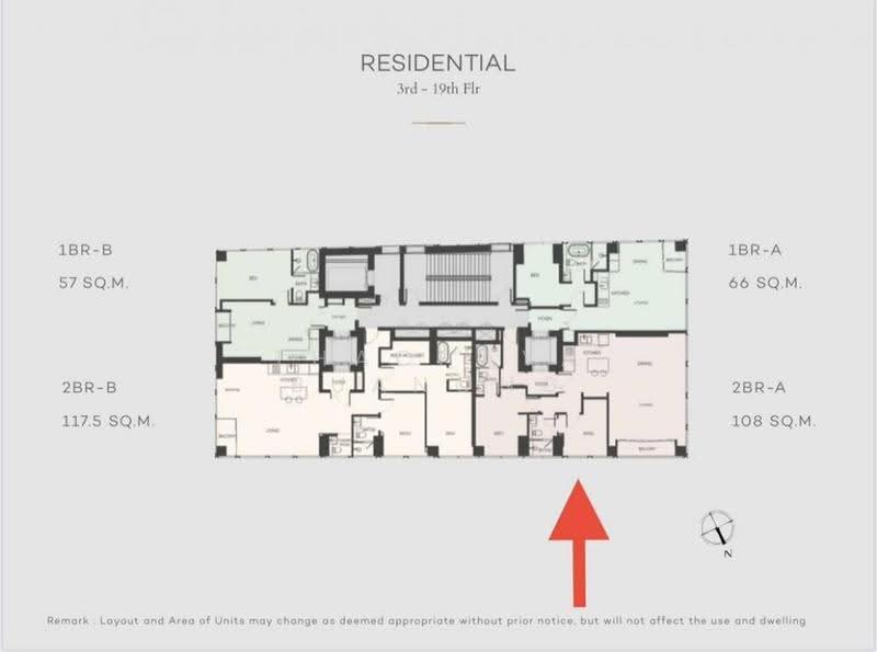 Tonson One Residence : ต้นสน วัน เรสซิเดนซ์, กรุงเทพ, ซอยต้นสน ถนนเพลินจิต, ลุมพินี, ปทุมวัน, กรุงเทพ, 107 ตร.ม., คอนโด ให้เช่า, โดย Thachaya Buanong, 500560919 - DDproperty.com