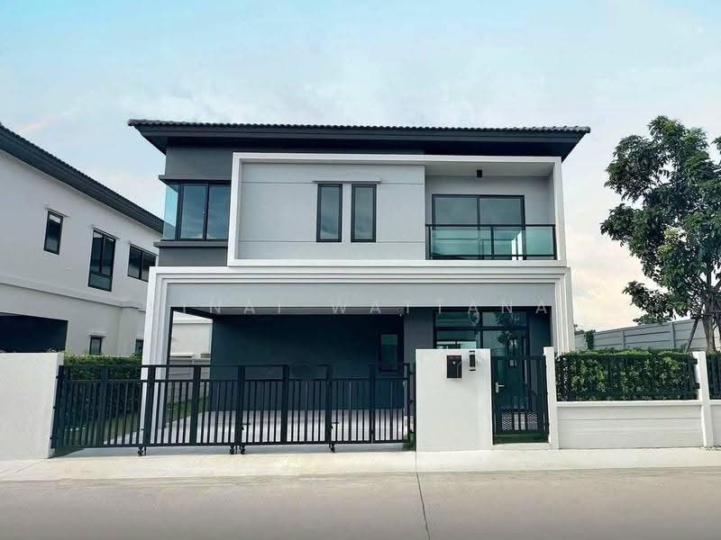 Grand Britania Wongwaen-Ramintra, กรุงเทพ, Kanchanaphisek Ring Road, สามวาตะวันตก, คลองสามวา, กรุงเทพ, 185 ตร.ม., บ้านแฝด ขาย, โดย Vinai Wattana, 500560934 - DDproperty.com