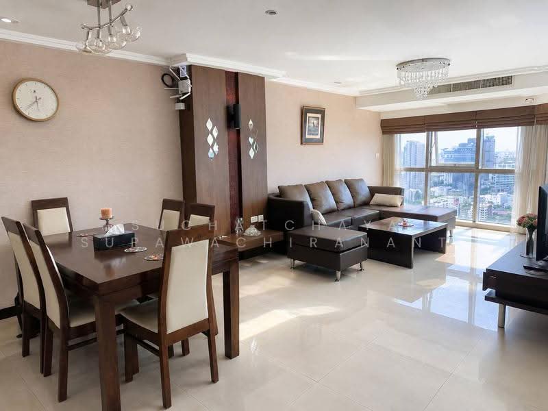 The Waterford Diamond Tower Sukhumvit, Bangkok, 758/18 Soi Sukhumvit 30/1, Sukhumvit Road, Khlong Toei, Bangkok, 3 Bedrooms, 147 sqm, Condo For Rent, by Suchatchaya Supawachiranant, 500561065 - DDproperty.com