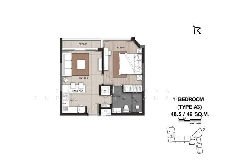 Menam Residences : แม่น้ำ เรสซิเดนท์, กรุงเทพ, 2088 ถนนเจริญกรุง, วัดพระยาไกร, บางคอแหลม, กรุงเทพ, 49 ตร.ม., คอนโด ขาย, โดย Suchatchaya Supawachiranant, 500561100 - DDproperty.com