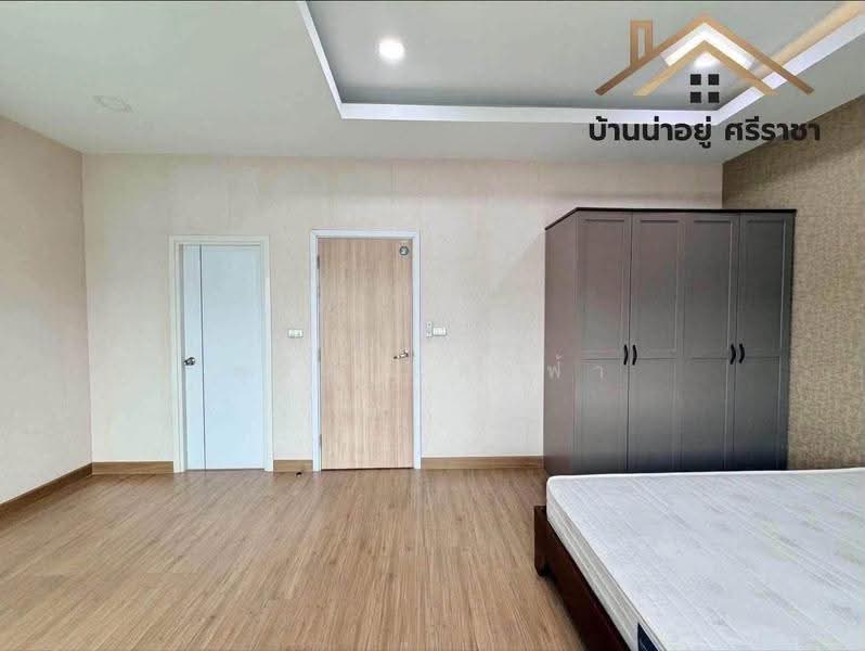 ขายบ้านแฝดหลังริม ม.มณีรินทร์บางพระ ศรีราชา, Chon Buri (Pattaya), Bang Phra, Si Racha, Chon Buri (Pattaya), 3 Bedrooms, 120 sqm, Semi-Detached House (Twin House) For Sale, by Dusit Saengfa, 500561187 - DDproperty.com