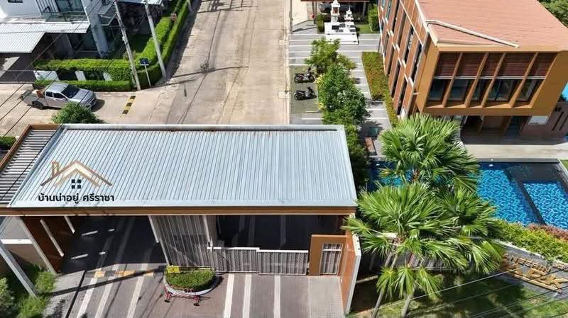 ขายบ้านแฝดหลังริม ม.มณีรินทร์บางพระ ศรีราชา, Chon Buri (Pattaya), Bang Phra, Si Racha, Chon Buri (Pattaya), 3 Bedrooms, 120 sqm, Semi-Detached House (Twin House) For Sale, by Dusit Saengfa, 500561187 - DDproperty.com
