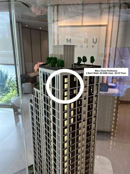 MARU CHULA, Bangkok, 117 Charoen Mueang Road, Rong Muang, Pathum Wan, Bangkok, 2 Bedrooms, 80 sqm, Condo For Sale, by Suchatchaya Supawachiranant, 500561224 - DDproperty.com