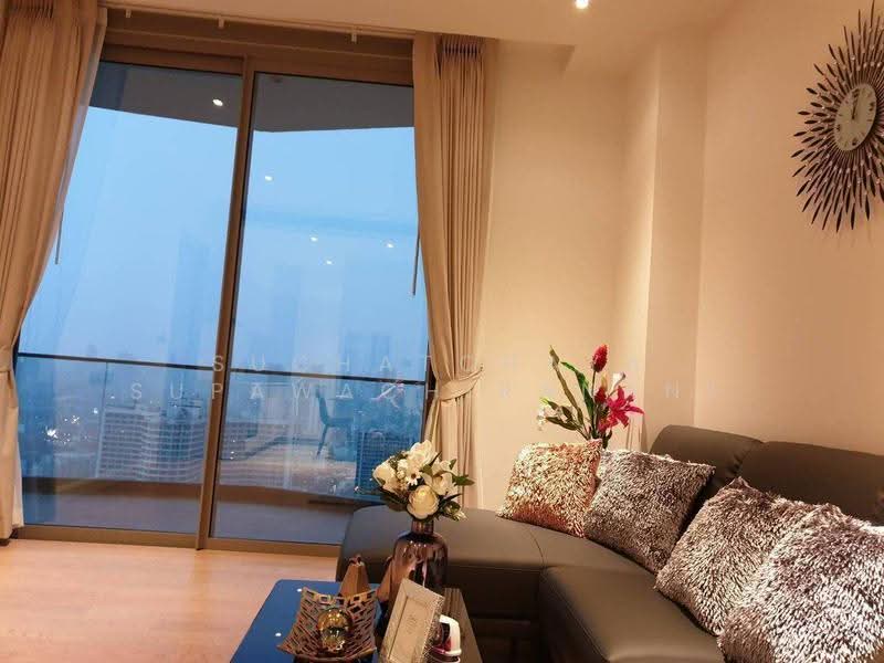 Magnolias Waterfront Residences, Bangkok, 259 Charoen Nakhon Road, Khlong Ton Sai, Khlong San, Bangkok, 1 Bedroom, 61 sqm, Condo For Rent, by Suchatchaya Supawachiranant, 500561266 - DDproperty.com
