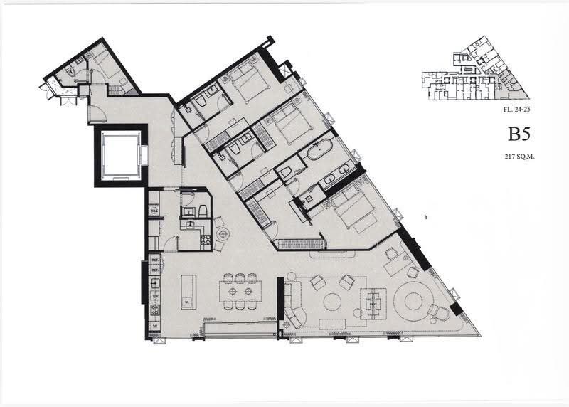 STILL Sukhumvit 20, Bangkok, Khlong Toei, Bangkok, 3 Bedrooms, 217 sqm, Condo For Sale, by Jomchanok Aswavibul, 500561346 - DDproperty.com