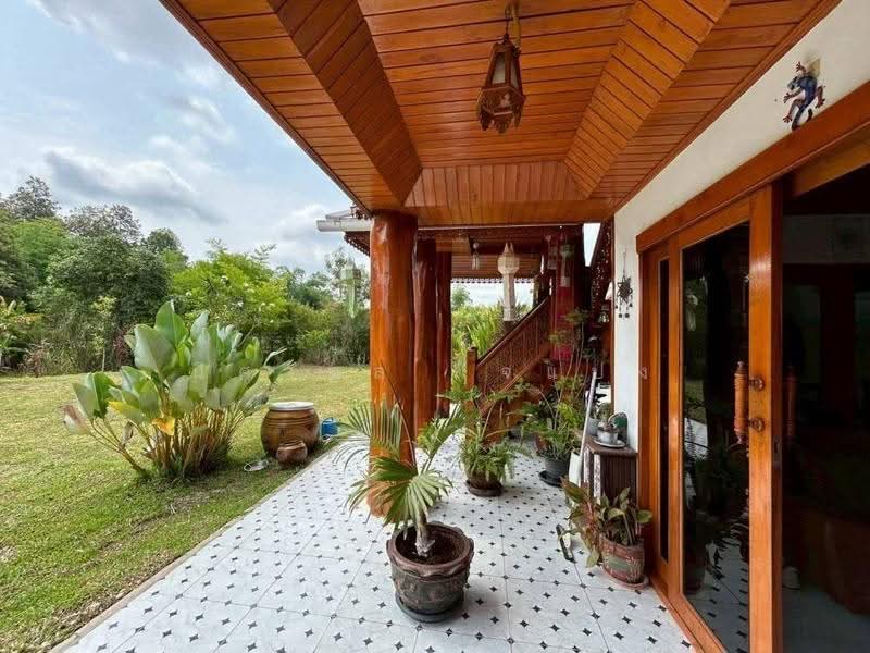 FOR SALE | Lanna-Contemporary Golden Teak House, Sansai, Chiang Mai, San Sai Noi, San Sai, Chiang Mai, 4 Bedrooms, 240 sqm, Single Detached House For Sale, by นิศาชล ใจแปง, 500561360 - DDproperty.com