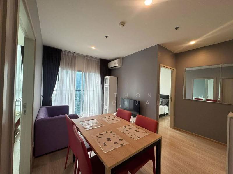 Noble Revolve Ratchada 2, Bangkok, 70 Soi Ratchadaphisek 10, Ratchadaphisek Road, Huai Khwang, Bangkok, 2 Bedrooms, 39 sqm, Condo For Rent, by Sasithon Phonchuai, 500561495 - DDproperty.com