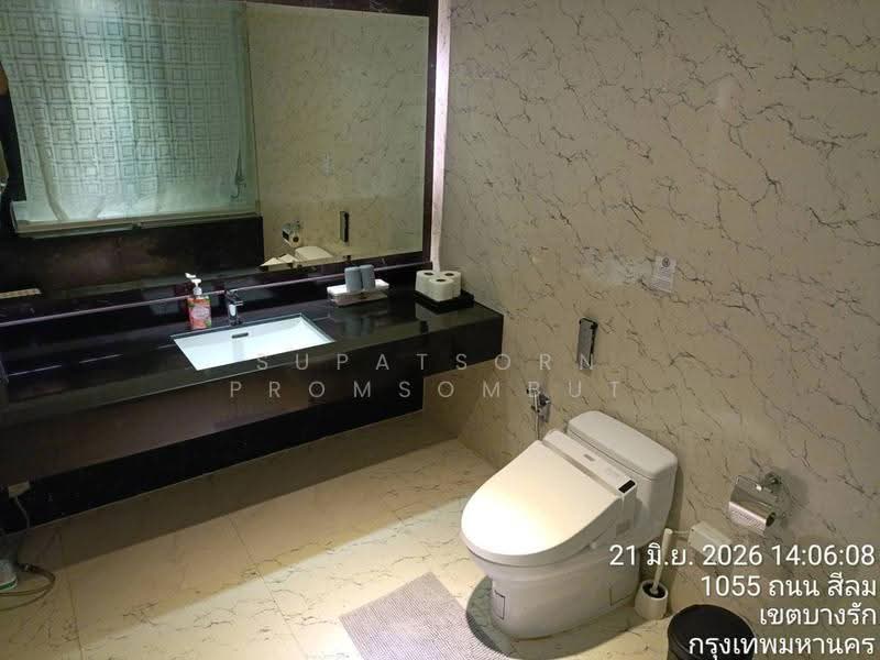 State Tower, Bangkok, 1055 Silom Road, Silom, Bang Rak, Bangkok, 1 Bedroom, 68 sqm, Condo For Rent, by Supatsorn Promsombut, 500562105 - DDproperty.com