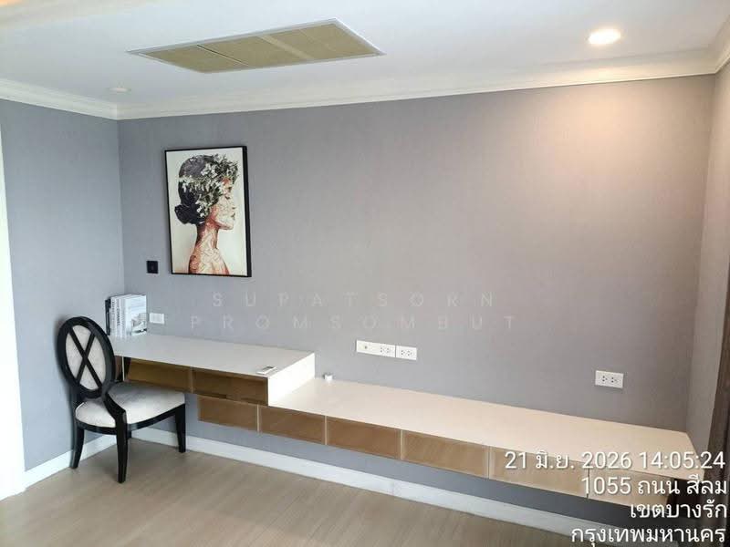 State Tower, Bangkok, 1055 Silom Road, Silom, Bang Rak, Bangkok, 1 Bedroom, 68 sqm, Condo For Rent, by Supatsorn Promsombut, 500562105 - DDproperty.com