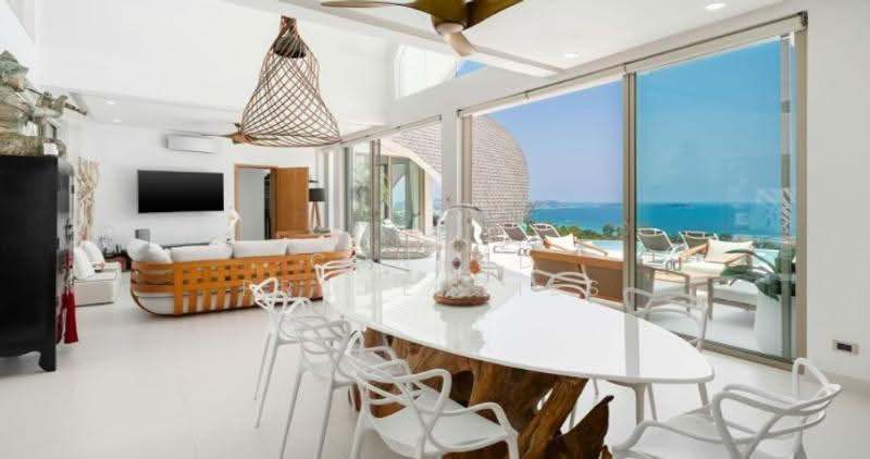 Architectural 5 Bed Sea View Villa in Chaweng Noi, สุราษฎร์ธานี, บ่อผุด, เกาะสมุย, สุราษฎร์ธานี, 800 ตร.ม., วิลล่า ขาย, โดย Conrad Properties, 500562251 - DDproperty.com