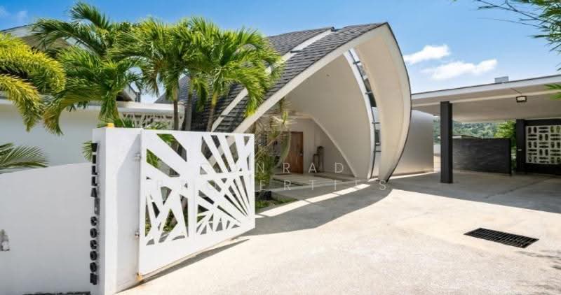 Architectural 5 Bed Sea View Villa in Chaweng Noi, สุราษฎร์ธานี, บ่อผุด, เกาะสมุย, สุราษฎร์ธานี, 800 ตร.ม., วิลล่า ขาย, โดย Conrad Properties, 500562251 - DDproperty.com