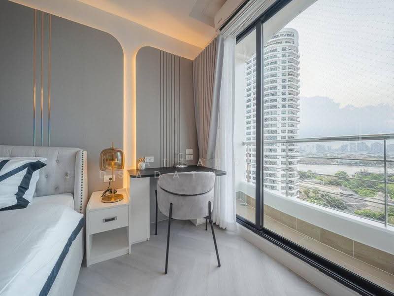 Supalai Casa Riva Vista 2, Bangkok, 778 Charoen Krung Road, Bang Kho Laem, Bangkok, 2 Bedrooms, 64 sqm, Condo For Rent, by Nattapol Jedsadathitikul, 500562415 - DDproperty.com