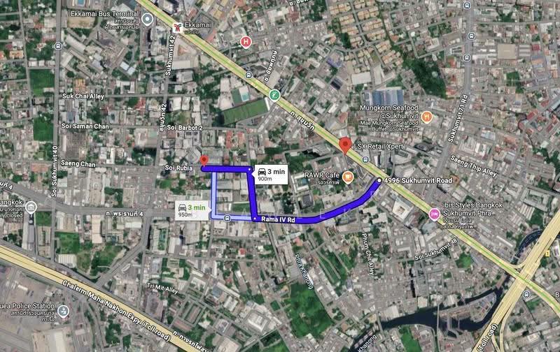 House and Land for sale 350 sq.wa Sukhumvit 42- rama4, Bangkok, พระราม4, Khong Tan, Khlong Toei, Bangkok, , 1,400 sqm, Land For Sale, by Chidaphar Beawlek, 500562433 - DDproperty.com