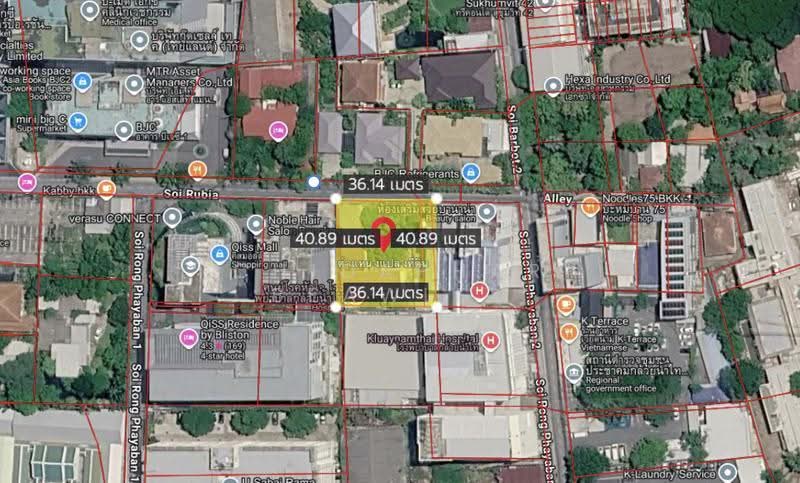 House and Land for sale 350 sq.wa Sukhumvit 42- rama4, Bangkok, พระราม4, Khong Tan, Khlong Toei, Bangkok, , 1,400 sqm, Land For Sale, by Chidaphar Beawlek, 500562433 - DDproperty.com