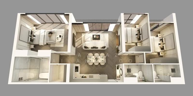 The Ozone Signature Condominium, phuket, Choeng Thale, Thalang, Phuket, 3 Bedrooms, 111 sqm, Condo For Sale, by Fazwaz (Thailand) Co., Ltd., 500562523 - DDproperty.com