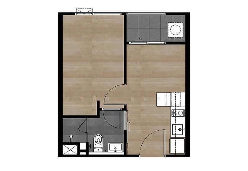 Unio H Tiwanon, Nonthaburi, Bangkok-Non Road, Bang Khen, Muang Nonthaburi, Nonthaburi, 1 Bedroom, 28 sqm, Condo For Rent, by ภาคิน ธนทวี, 500562587 - DDproperty.com