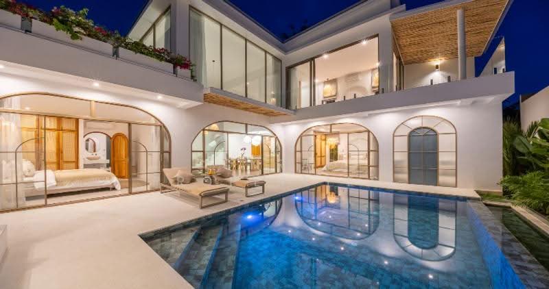 Balinese 3 Bedroom Luxury Pool Villas in Choeng Mon, Surat Thani, Bo Put, Ko Samui, Surat Thani, 3 Bedrooms, 220 sqm, Villa For Sale, by Conrad Properties, 500562804 - DDproperty.com