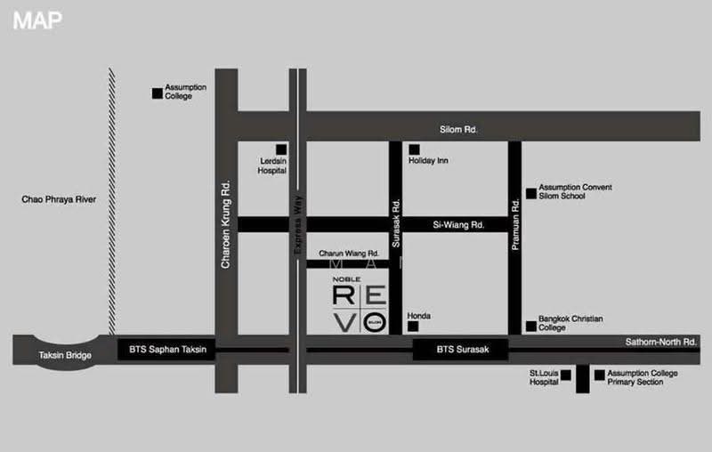 Noble Revo Silom, Bangkok, 88 Soi Surasak Surasak Road, Silom, Bang Rak, Bangkok, 1 Bedroom, 34 sqm, Condo For Rent, by Rasita Maneelam, 500563582 - DDproperty.com