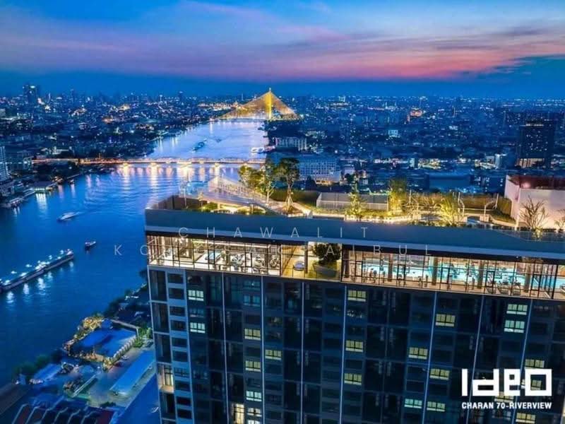 IDEO Charan 70-Riverview, Bangkok, 294 Charan Sanit Wong Rd, Bang Phlat, Bangkok, 1 Bedroom, 31 sqm, Condo For Sale, by CHAWALIT KONGSAKPAIBUL, 500563866 - DDproperty.com