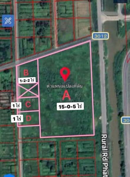ที่ดินธัญบุรี ปทุมธานี, ปทุมธานี, บึงน้ำรักษ์, ธัญบุรี, ปทุมธานี, 29,628 ตร.ม., ที่ดิน ขาย, โดย The Best Property อาท, 500564261 - DDproperty.com