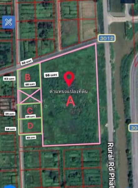ที่ดินธัญบุรี ปทุมธานี, ปทุมธานี, บึงน้ำรักษ์, ธัญบุรี, ปทุมธานี, 29,628 ตร.ม., ที่ดิน ขาย, โดย The Best Property อาท, 500564261 - DDproperty.com