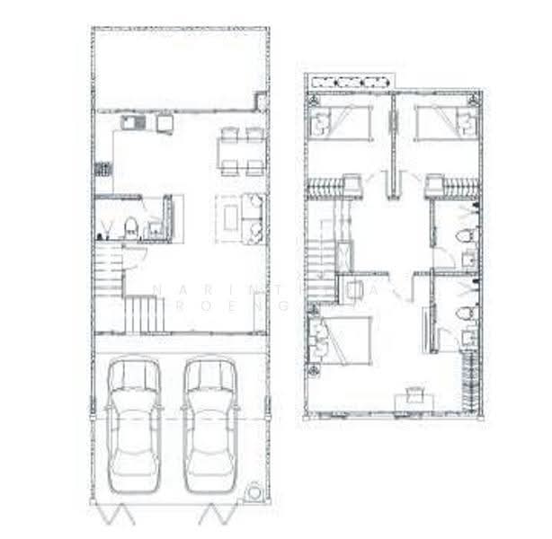 3-BR Townhouse, Bangkok, Saphan Sung, Bangkok, 3 Bedrooms, 204 sqm, Townhouse For Sale, by Narinthira Roengrit, 500564861 - DDproperty.com