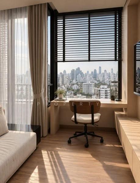 Noble Form Thonglor, Bangkok, Sukhumvit 55, Khlong Tan Nua, Watthana, Bangkok, 1 Bedroom, 35 sqm, Condo For Rent, by Connex Property, 500565545 - DDproperty.com